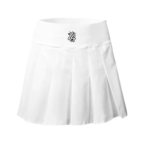 White Pleated Golf Skirt | Las Golfers Icon Women’s Golf Skirt